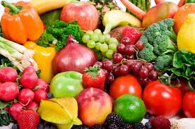Eating Fruits and Vegetables of Colors